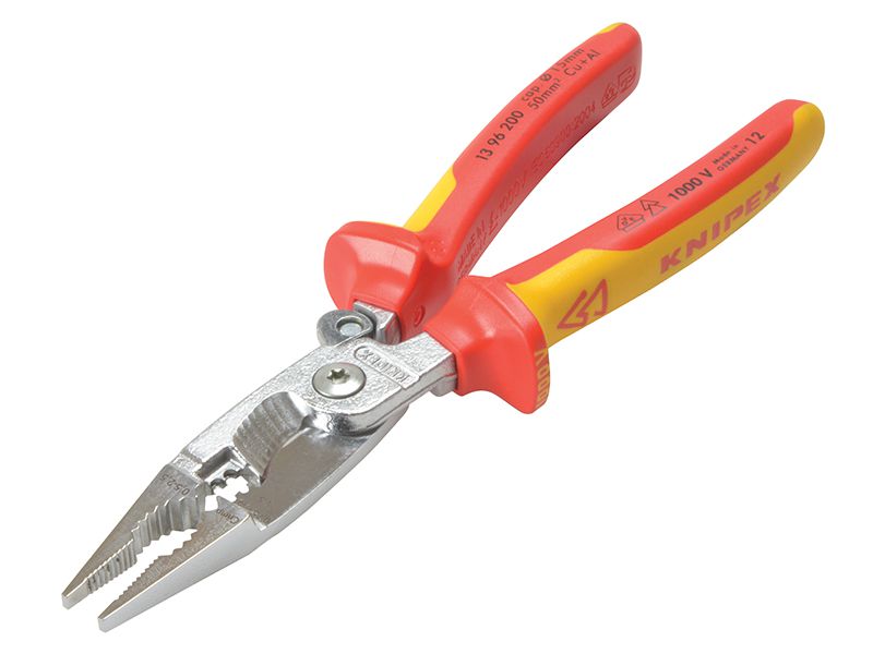 ELECTRICIAN INSTALATION PLIERS, 3 IN 1