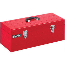 CTB24D.RED DIAMONDPLATE 24 TOOLBOX