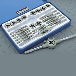 CHT302.24PCE TAP+DIE SET-IMPERIAL