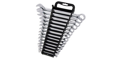 14PC COMBINATION SPANNER SET-SATIN FINISH