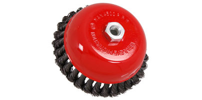 150MM TWIST KNOT WIRE CUP BRUSH