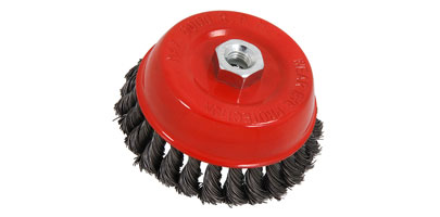 125MM TWIST KNOT WIRE CUP BRUSH