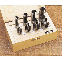 CHT367.8 PC DRILL PLUG CUTTER SET
