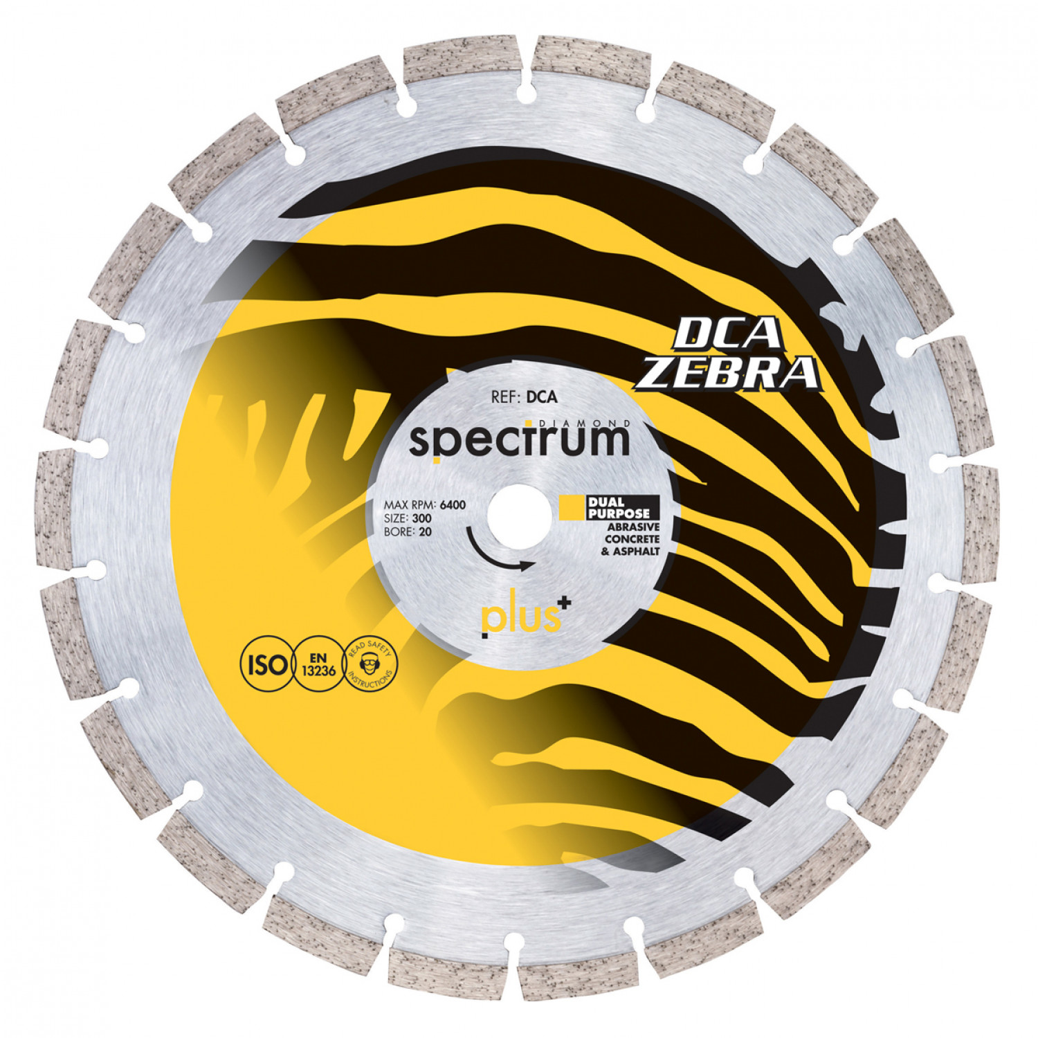 ABRASIVE 125MM DIAMOND DISC 22.2MM BORE