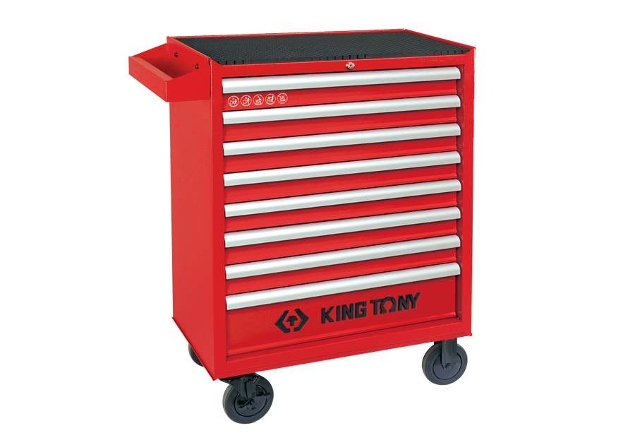 KING TONY 87437-8B 8 DRAWER TOOL TROLLEY