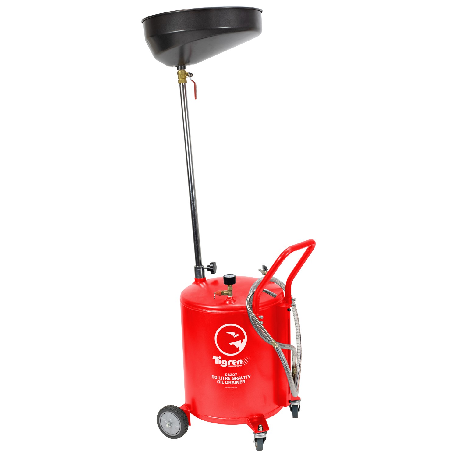 08207 TIGREN 50LTR GRAVITY OIL DRAINER